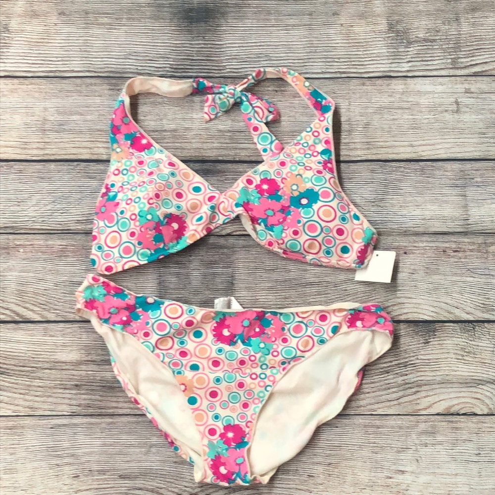 Tex sz L-XL multicolor 2pc bathing suit